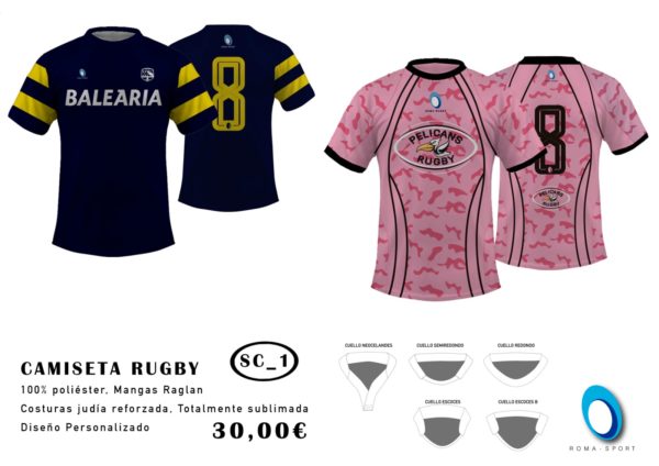 Camiseta Rugby